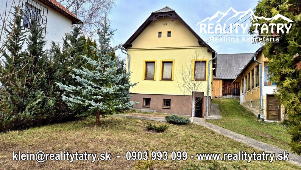 Rodinný dom vo Važci - Slnečný, tiché prostredie - ODPORÚČAME !!!