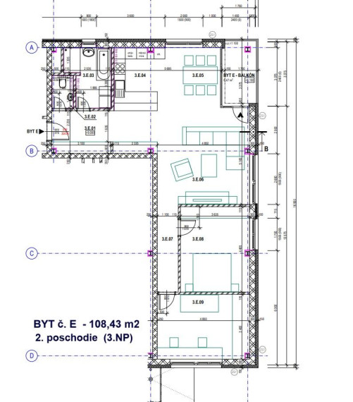 NOVÉ 3 izbové BYTY V CENTRE POPRADU - TOP LOKALITA, Výhľad - ODPORÚČAME !!!