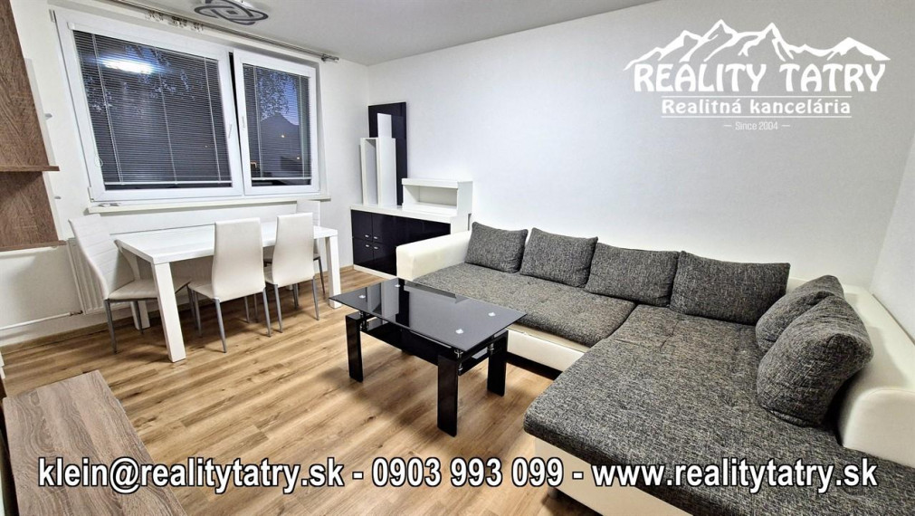 Byt 3 izbový s balkónom komplet prerobený blízko centra v Poprade TOP LOKALITA a STAV - ODPORÚČAME !!!