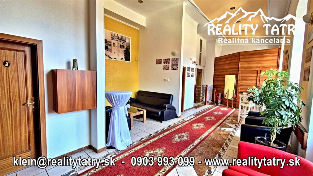 Reštaurácia REDUTA - Jedinečná investičná príležitosť v srdci Popradu - TOP PONUKA, TOP LOKALITA - ODPORÚČAME !!!