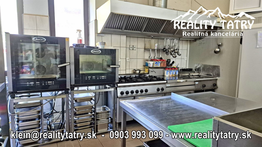 Reštaurácia REDUTA - Jedinečná investičná príležitosť v srdci Popradu - TOP PONUKA, TOP LOKALITA - ODPORÚČAME !!!