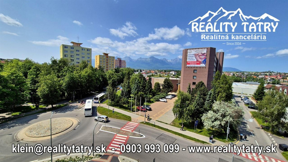 Exkluzívny 2 izbový byt s terasou v novostavbe Karpatská residence v Poprade - TOP STAV, TOP VÝHĽAD a LOKALITA !!!