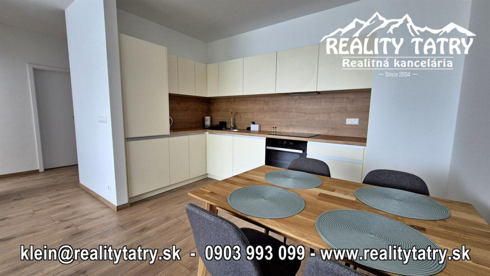 Exkluzívny 2 izbový byt s terasou v novostavbe Karpatská residence v Poprade - TOP STAV, TOP VÝHĽAD a LOKALITA !!!