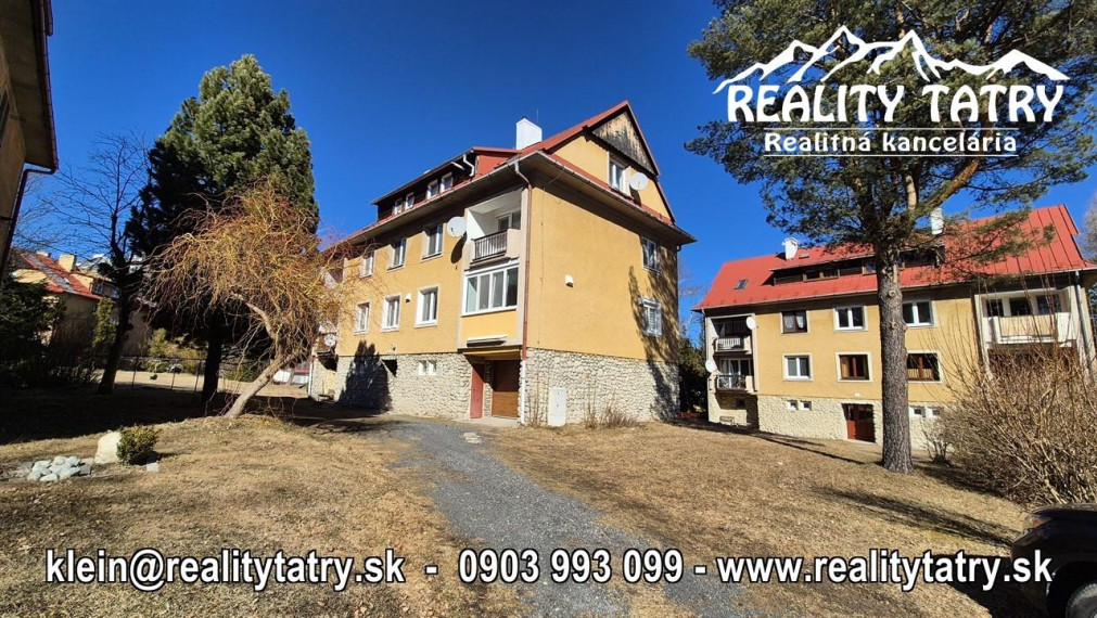 Byt 2 izbový v podhorí Vysokých Tatier v Dolnom Smokovci - TOP LOKALITA !!!