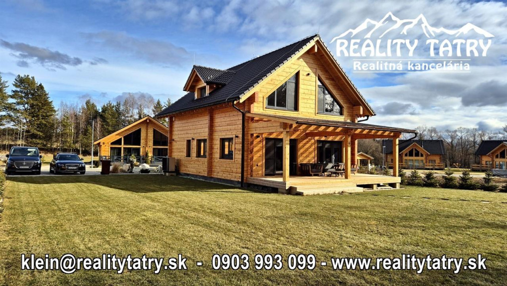 DREVENICA z FÍNSKA, TOP STAV, SUPER LOKALITA, SAUNA - AJ PRE NÁROČNÉHO KLIENTA !!!