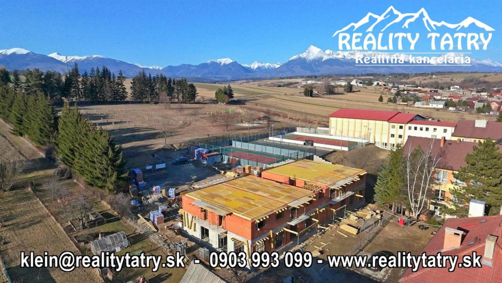 Predaj bytov v štandarde za cenu holobytu !!! - Apartmán 2 izbový s balkónom 47,70 m2 vo Východnej - NOVOSTAVBA, TOP CENA !!!