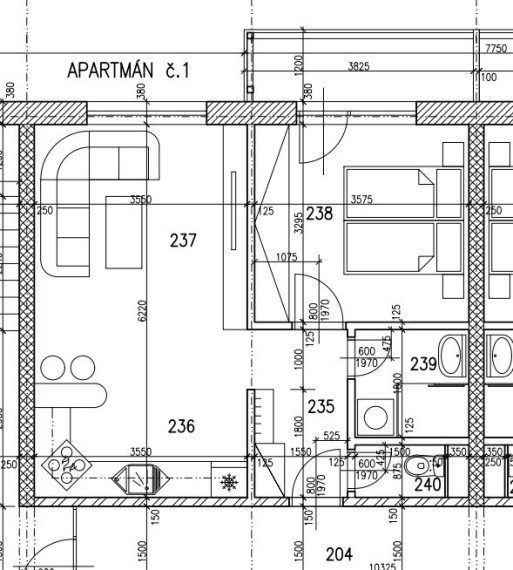 Predaj bytov v štandarde za cenu holobytu !!! - Apartmán 2 izbový s balkónom 47,70 m2 vo Východnej - NOVOSTAVBA, TOP CENA !!!