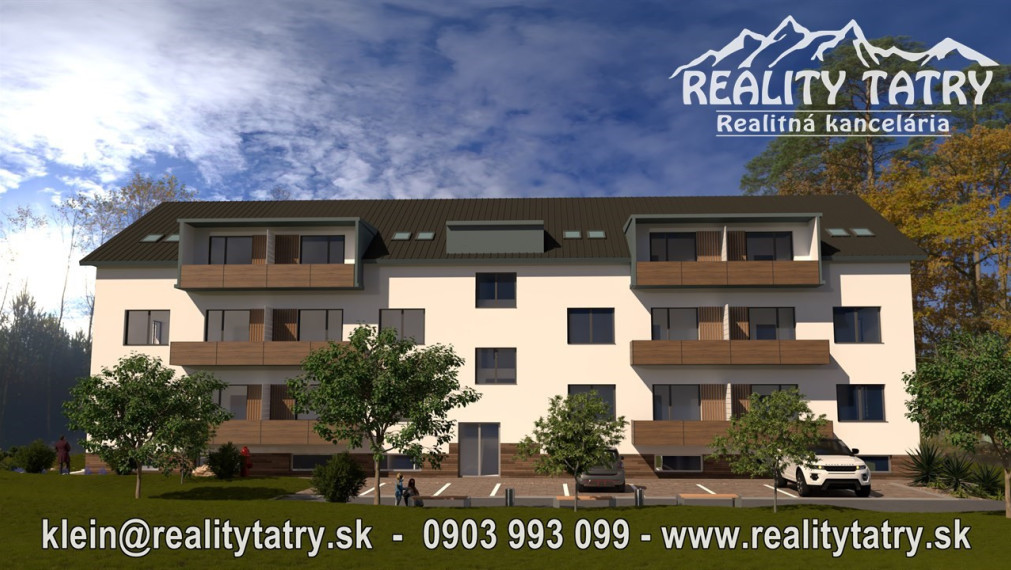 Predaj bytov v štandarde za cenu holobytu !!! - Byt 3 izbový s balkónom 70 m2 vo Východnej - NOVOSTAVBA !!!