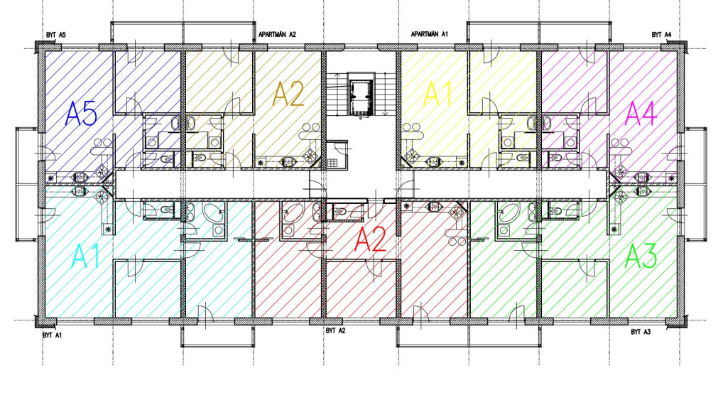 Predaj bytov v štandarde za cenu holobytu !!! - Byt 3 izbový s balkónom 70 m2 vo Východnej - NOVOSTAVBA !!!