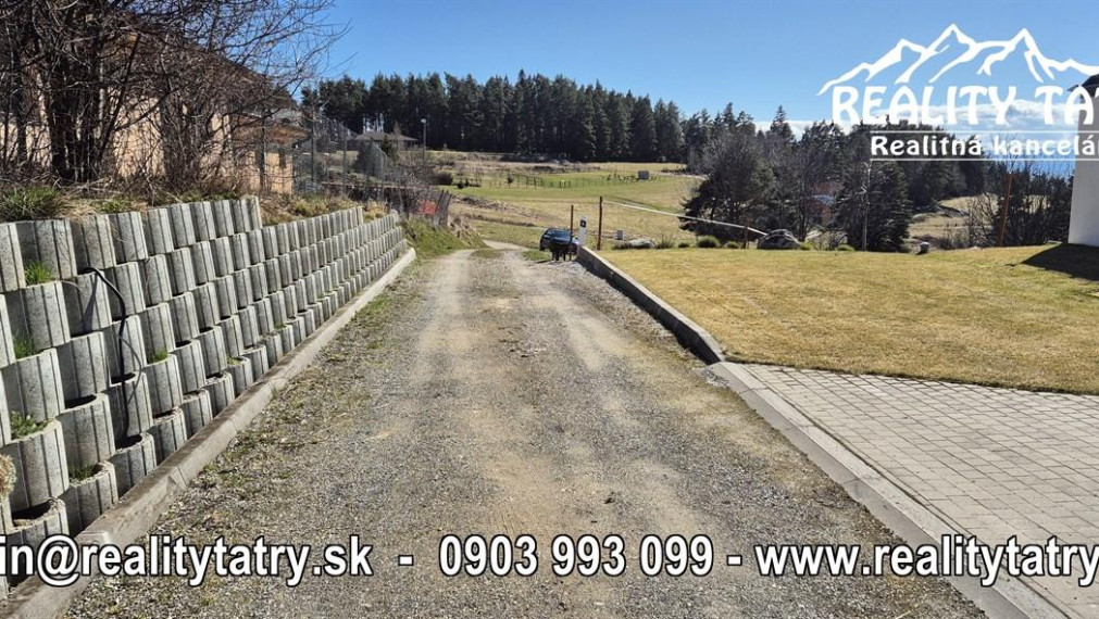 Nádherný stavebný pozemok - TOP VÝHĽAD - Uloža / LEVOČA -  ODPORÚČAME !!!