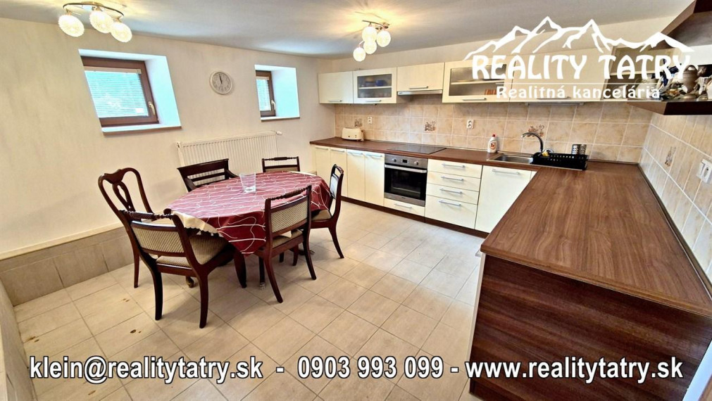 Rodinný dom po rekonštrukcii vo Važci - Slnečný, tiché prostredie - ODPORÚČAME !!!