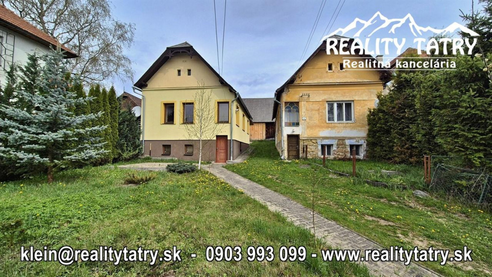 Rodinný dom po rekonštrukcii vo Važci - Slnečný, tiché prostredie - ODPORÚČAME !!!