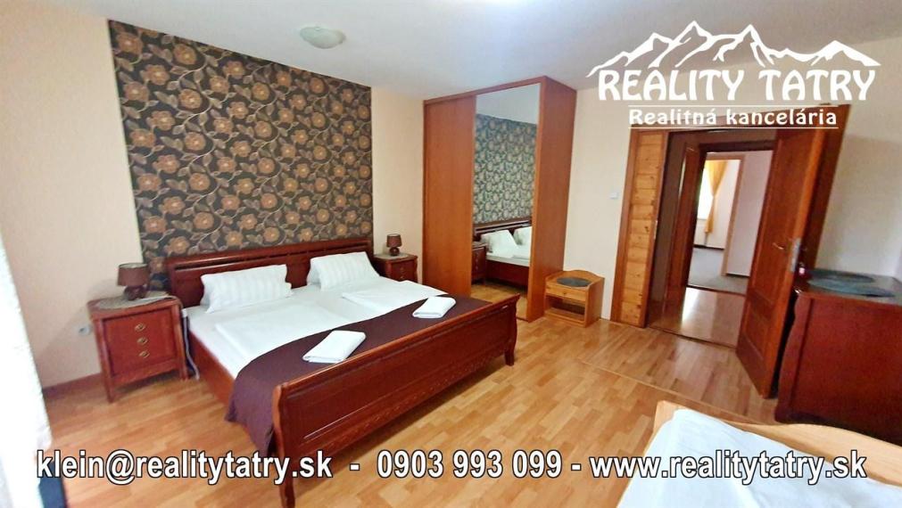 Penzión - Villa so saunou a garážou v podtatranskej obci Veľká Lomnica s kapacitou až 31 osôb - Po rekonštrukcii - ODPORÚČAME !!!