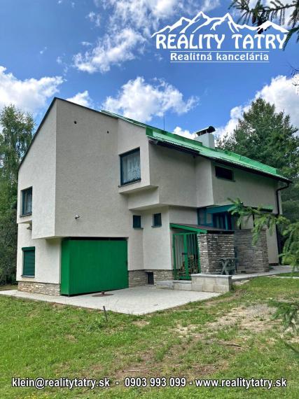 Rekreačná horská chata pri Tatranskej Lomnici - REKONŠTRUKCIA , TOP LOKALITA !!!