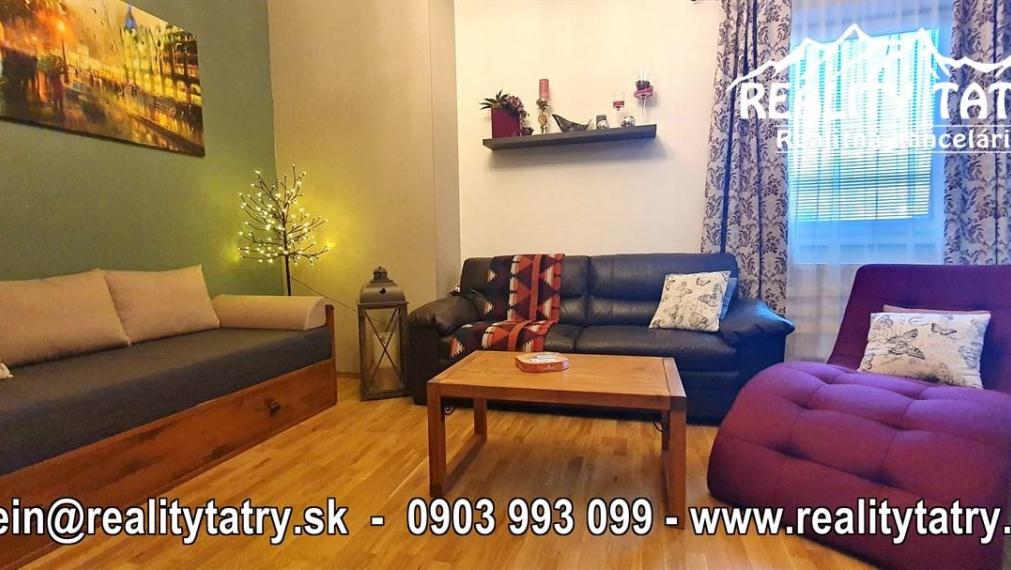 Apartmán s nádherným výhľadom na Slavkovský štít v Starom Smokovci TOP STAV, TOP LOKALITA - ODPORÚČAME !!!