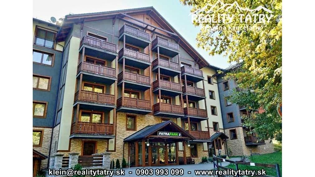 Apartmán 1 izbový s balkónom vo Fatrapark 2 - Hrabovská dolina, Ružomberok -  ODPORÚČAME !!!