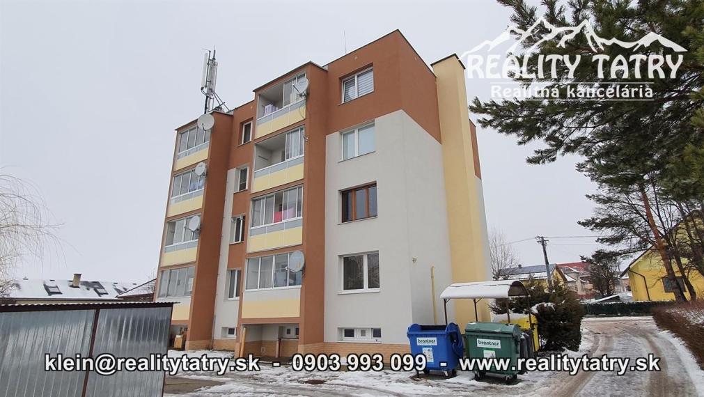 Byt 3 izbový s balkónom a Garážou v Spišskej Teplici - TOP STAV - ODPORÚČAME !!!