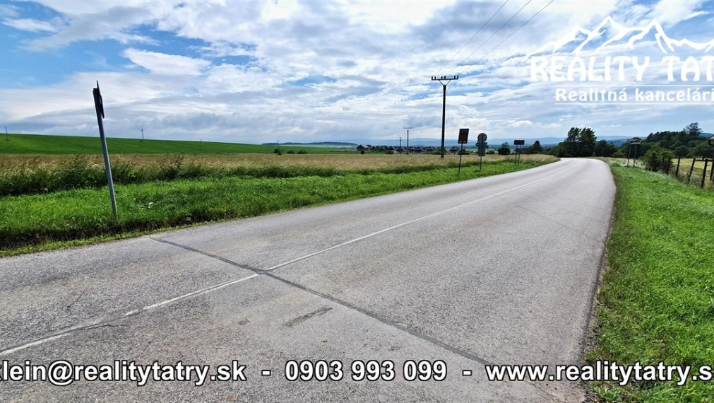 Investičný pozemok 4186 m2 s Starej Lesnej s nádherným výhľadom - ODPORÚČAME !!!