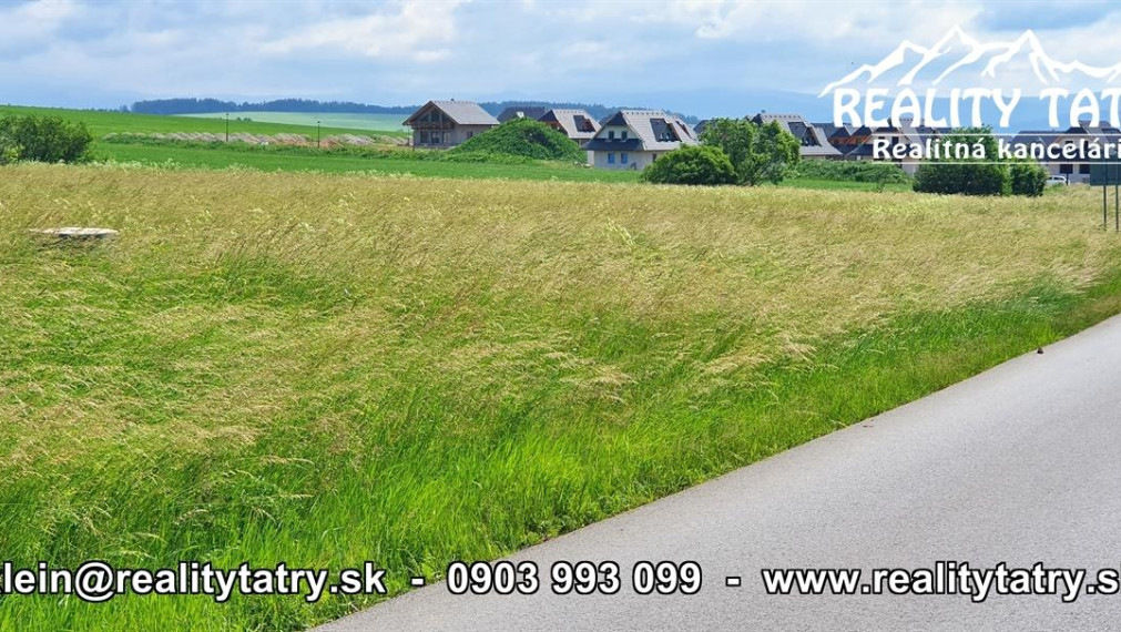 Investičný pozemok 4186 m2 s Starej Lesnej s nádherným výhľadom - ODPORÚČAME !!!