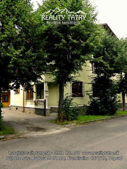 Polyfunkčná budova blízko centra mesta v POPRADE - ODPORÚČAME !!!