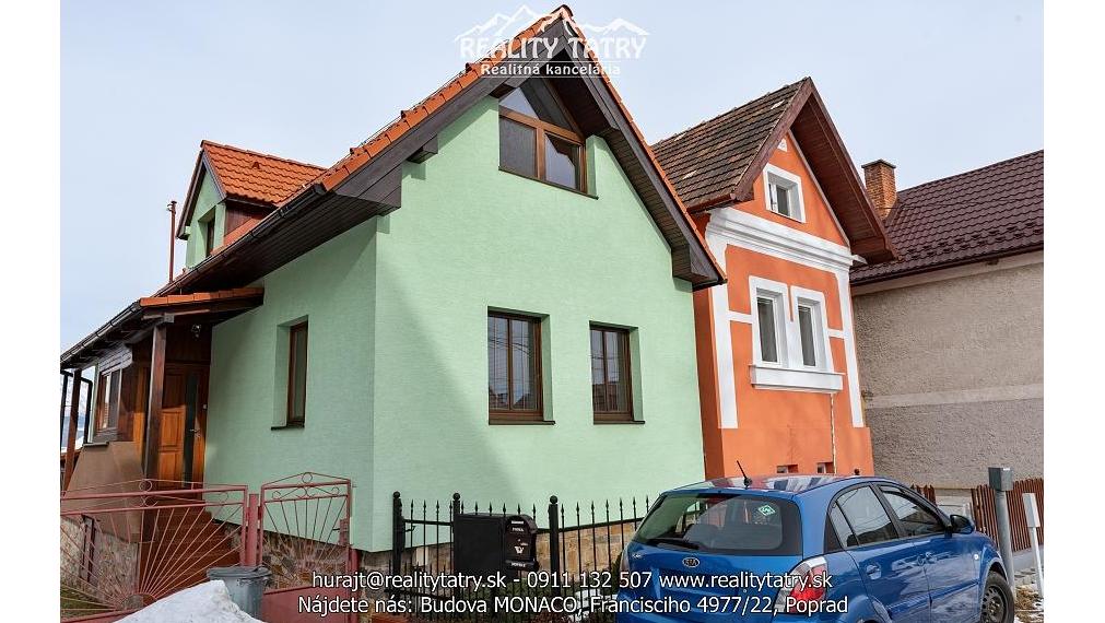 Krásne zrekonštruovaný rodinný dom s krásnym pozemkom v Šuňave - ODPORÚČAME
