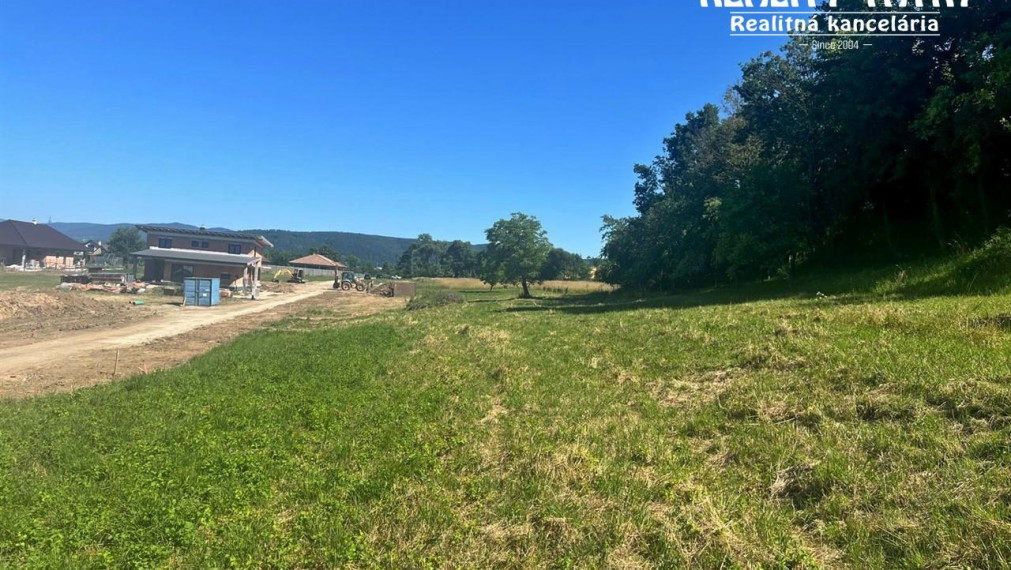 Stavebné pozemky pri Púchove v obci Dolné Kočkovce od 686 m2 do 1658 m2