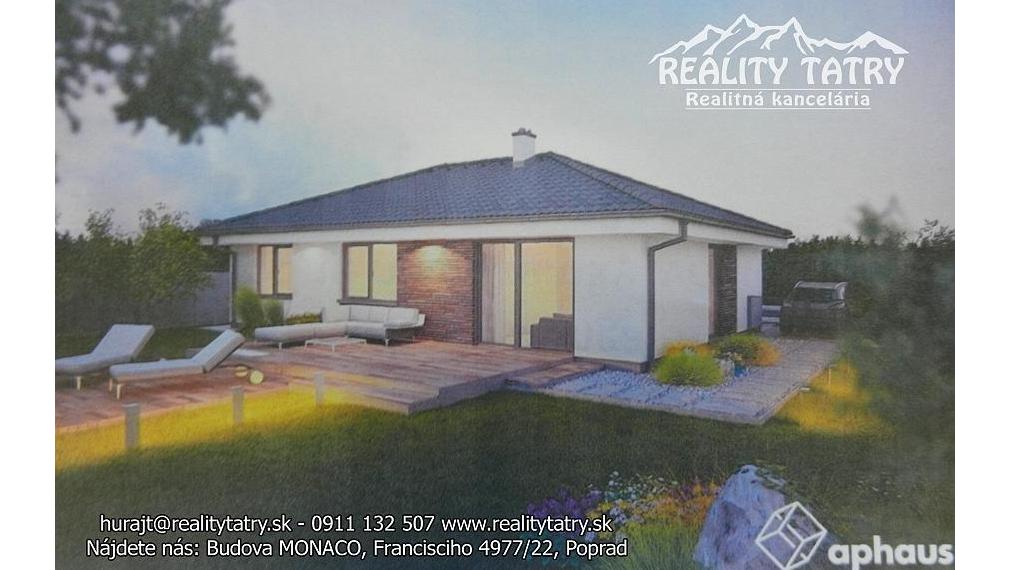 AKTÍVNY RELAX - BEZPEČNÁ INVESTÍCIA - Rodinné domy vo Veľkej Lomnici - NOVOSTAVBY !!!