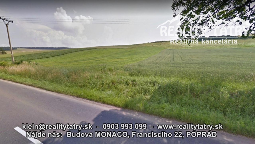 Pozemok vhodný na investíciu s možnosťou výstavby IBV v obci ABRAHÁMOVCE - Výhodná investícia - ODPORÚČAME !!!