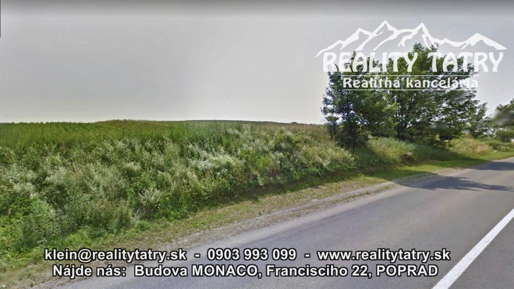 Pozemok vhodný na investíciu s možnosťou výstavby IBV v obci ABRAHÁMOVCE - Výhodná investícia - ODPORÚČAME !!!