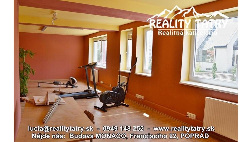 KANCELÁRSKE PRIESTORY VO VÝMERE 64 M2 NA ULICI L.SVOBODU, Poprad