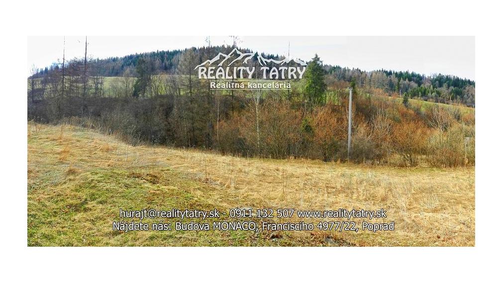 Stavebný pozemok na výstavbu rekreačnej chaty aj s projektom v lokalite Jezersko - ODPORÚČAME !!!