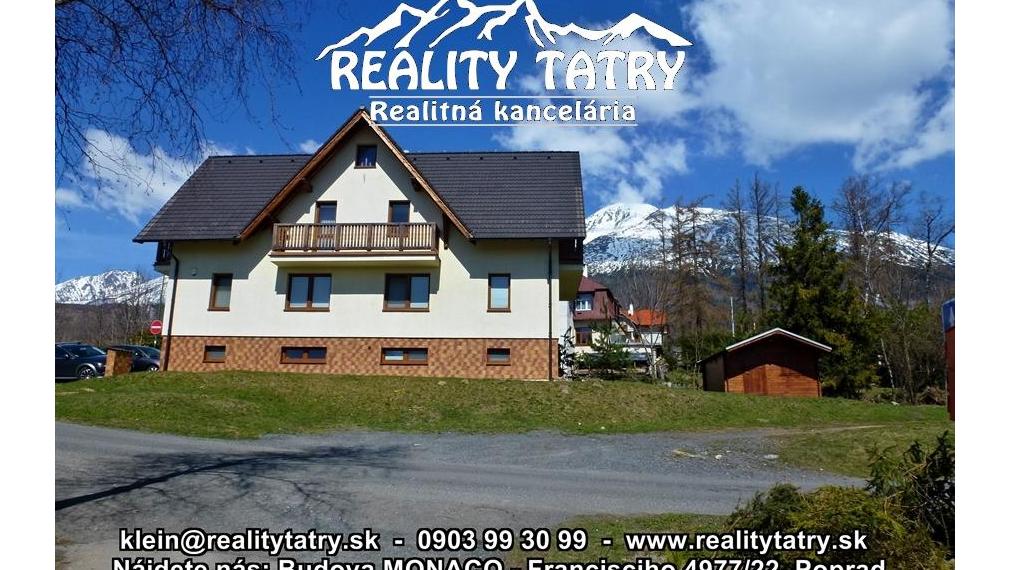 Penzión priamo vo Vysokých Tatrách - Nový Smokovec plne v prevádzke s kompletným vybavením a zariadením - TOP STAV !!!