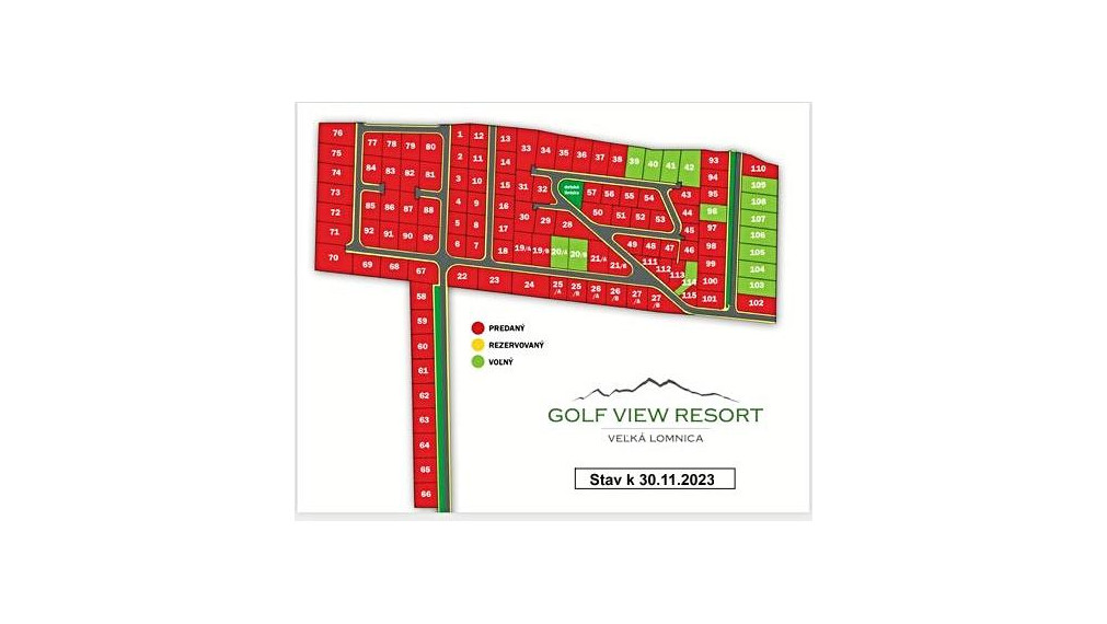 AKCIOVÁ CENA !!! - Stavebné pozemky v Top lokalite s kompletnými IS a kompletnou infraštruktúrou vo Veľkej Lomnici !!!