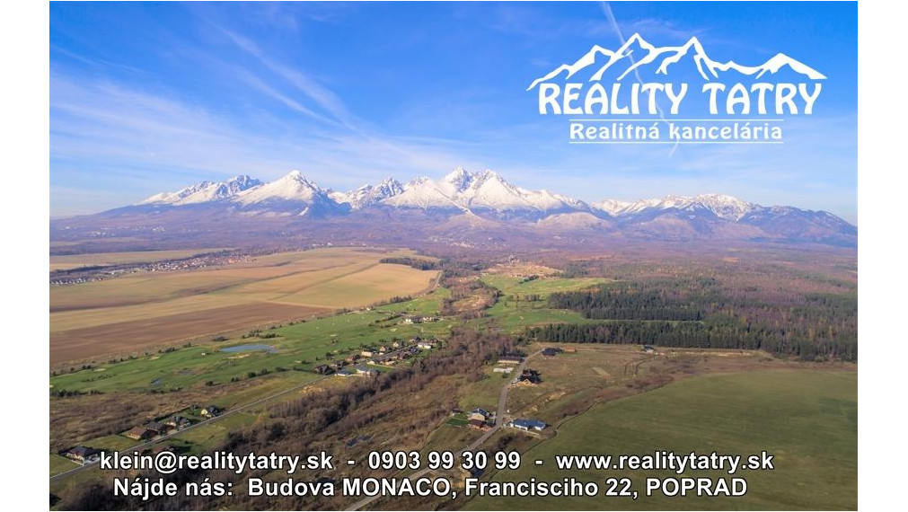 AKCIOVÁ CENA !!! - Stavebné pozemky v Top lokalite s kompletnými IS a kompletnou infraštruktúrou vo Veľkej Lomnici !!!