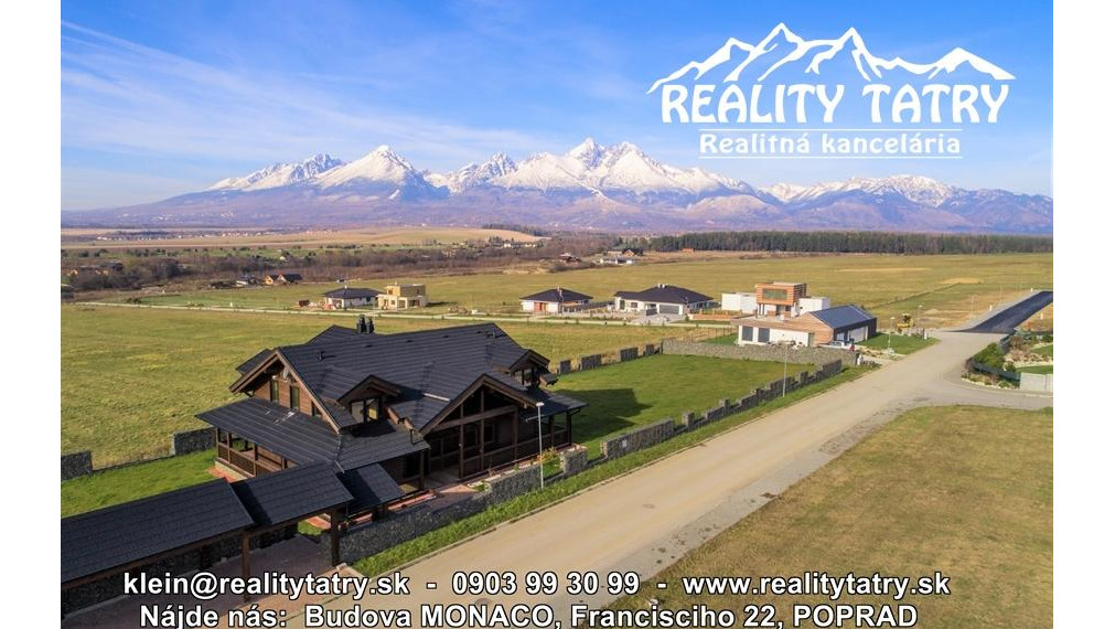 AKCIOVÁ CENA !!! - Stavebné pozemky v Top lokalite s kompletnými IS a kompletnou infraštruktúrou vo Veľkej Lomnici !!!