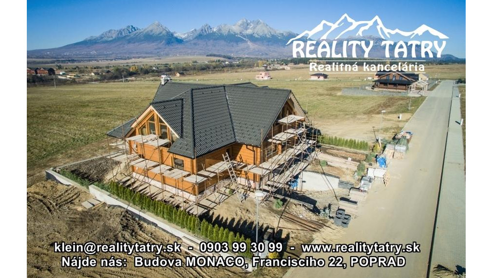 AKCIOVÁ CENA !!! - Stavebné pozemky v Top lokalite s kompletnými IS a kompletnou infraštruktúrou vo Veľkej Lomnici !!!