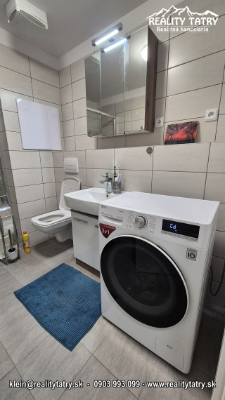 Byt 1 izbový s balkónom - kompletne zariadený v Poprade - TOP STAV - NOVOSTAVBA - ODPORÚČAME !!!