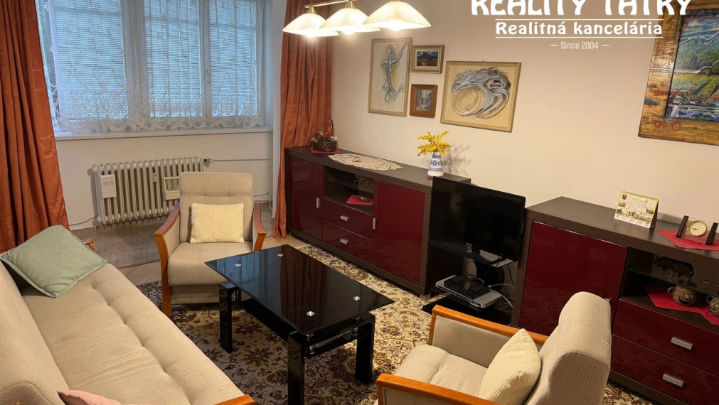 Byt 3 izbový vo Vysokých Tatrách - TOP STAV, TOP VÝHĽAD - ODPORÚČAME !!!