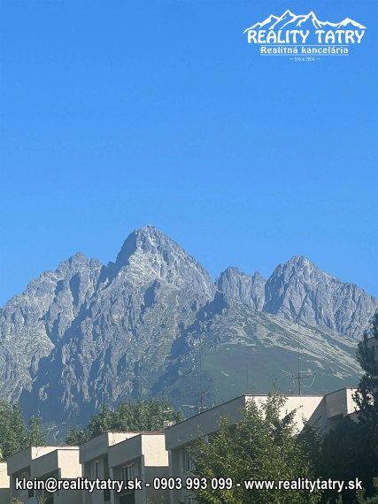 Byt 3 izbový vo Vysokých Tatrách - TOP STAV, TOP VÝHĽAD - ODPORÚČAME !!!