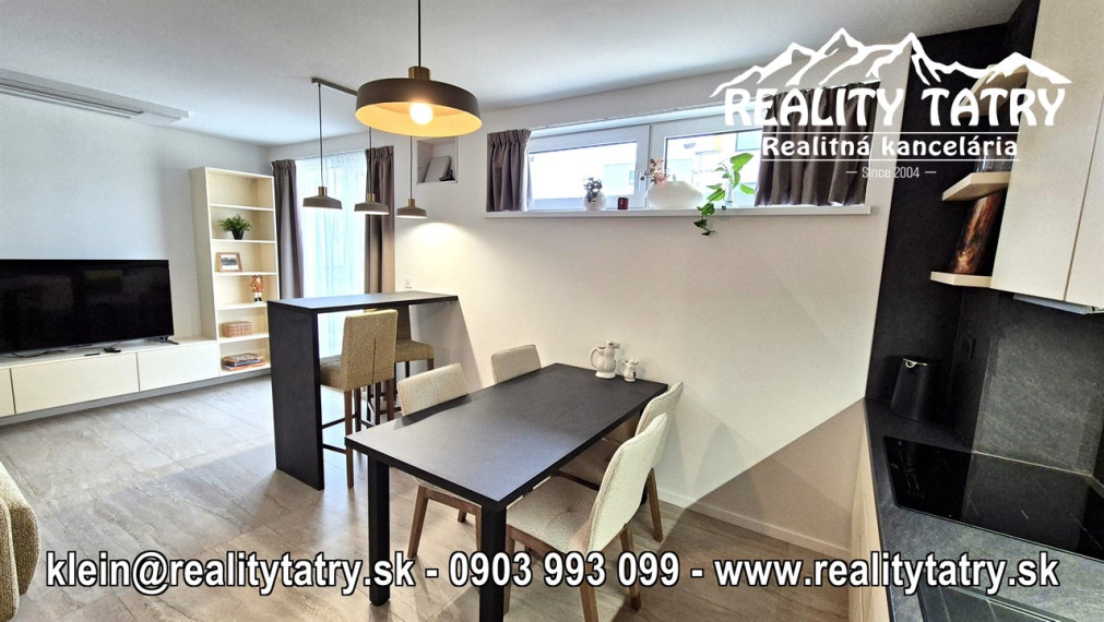 EXKLUZÍVNY 3 izbový byt s Terasou, Saunou, Vonkajším parkovacím státím a BEZBARIÉROVÝM PRÍSTUPOM - TOP STAV, NOVOSTAVBA !!!