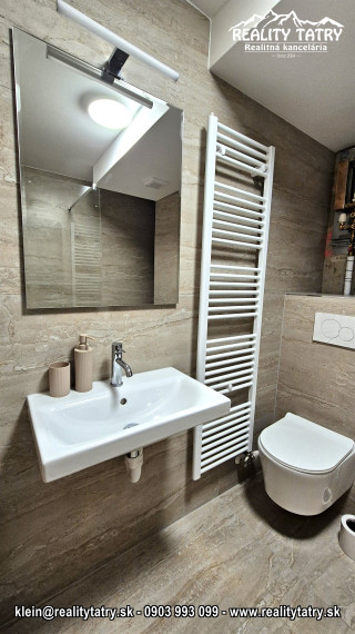 EXKLUZÍVNY 3 izbový byt s Terasou, Saunou, Vonkajším parkovacím státím a BEZBARIÉROVÝM PRÍSTUPOM - TOP STAV, NOVOSTAVBA !!!