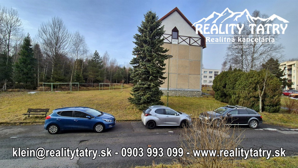 Byt 2 izbový s loggiou Vysoké Tatry - Dolný Smokovec TOP STAV, ODPORÚČAME !!!