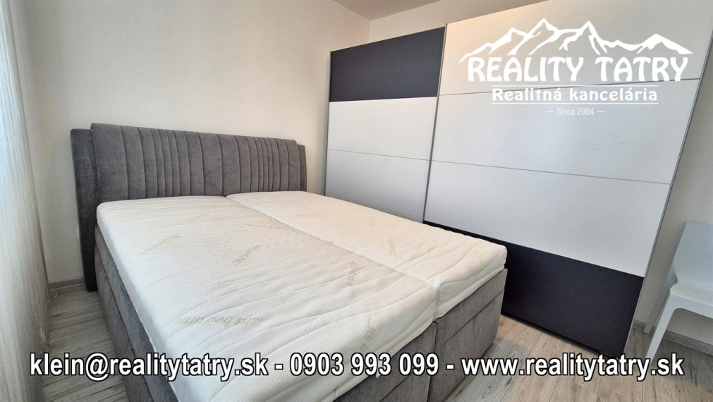 Byt 2 izbový s loggiou Vysoké Tatry - Dolný Smokovec TOP STAV, ODPORÚČAME !!!