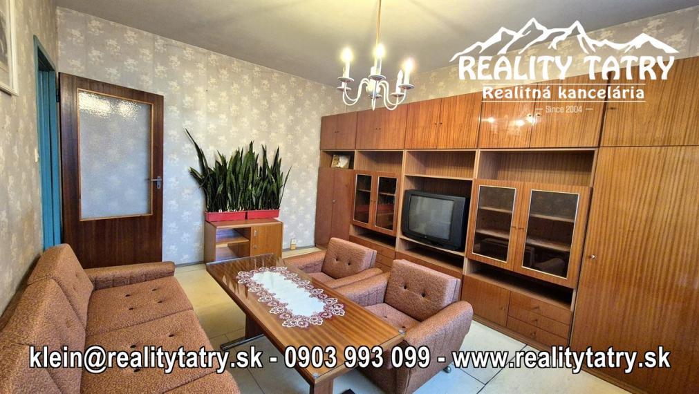 Byt 3 izbový 67 m2 na ul. L.Svobodu v Poprade, TOP LOKALITA !!!