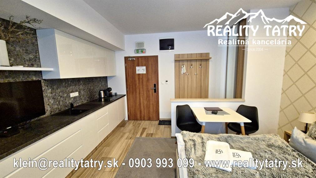 Apartmán s terasou v Starom Smokovci HREBIENOK Rezort I. - TOP KVALITA A STAV - ODPORÚČAME !!!