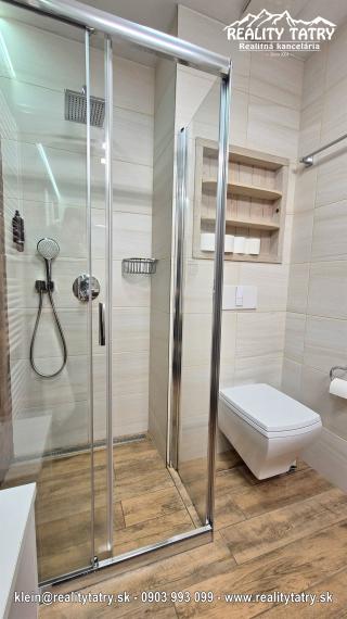 Apartmán s terasou v Starom Smokovci HREBIENOK Rezort I. - TOP KVALITA A STAV - ODPORÚČAME !!!