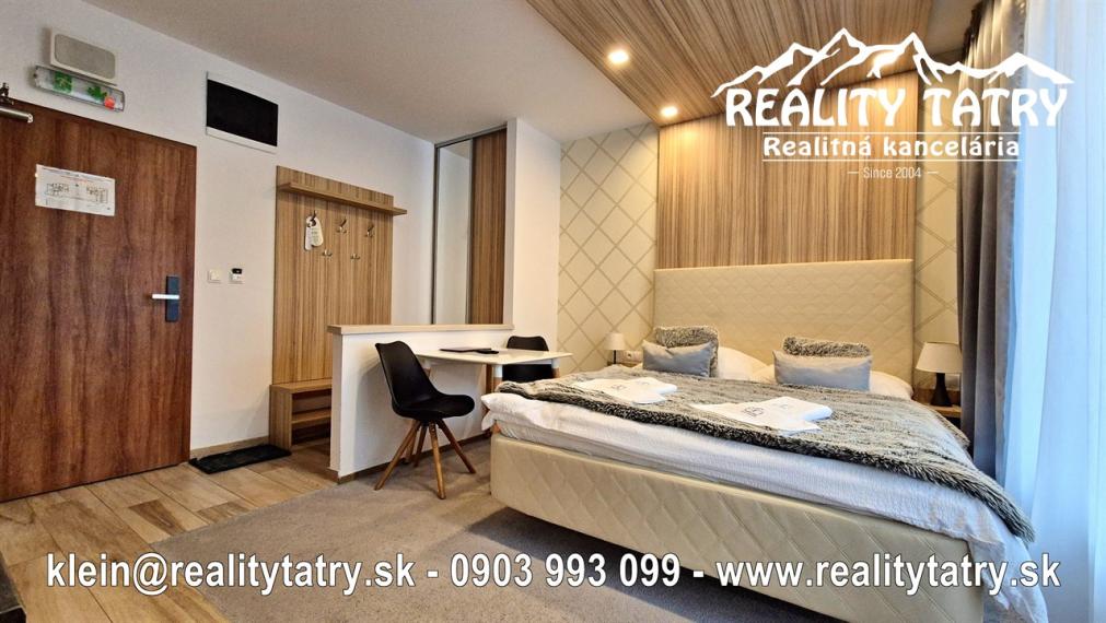 Apartmán s terasou v Starom Smokovci HREBIENOK Rezort I. - TOP KVALITA A STAV - ODPORÚČAME !!!