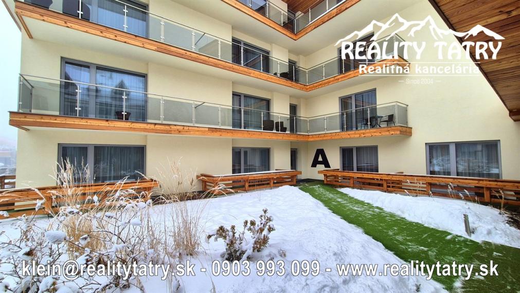 Apartmán s terasou v Starom Smokovci HREBIENOK Rezort I. - TOP KVALITA A STAV - ODPORÚČAME !!!