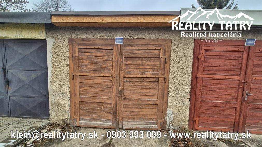 Garáž vo Svite, čiastočná rekonštrukcia - okamžite voľná