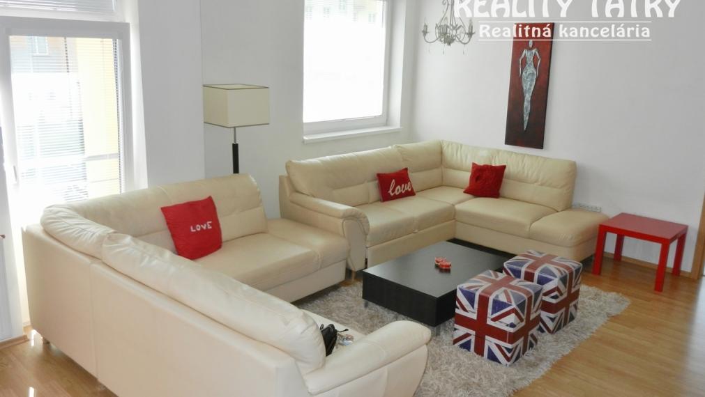 Byt 3 izbový s balkónom 91 m2 - kompletne zariadený v Poprade - ODPORÚČAME !!!